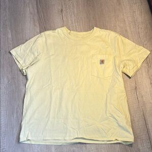 Carhartt Yellow Pocket T-Shirt